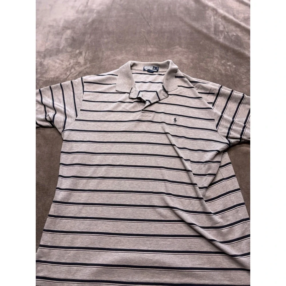 Polo Ralph‎ Lauren Men's Striped Polo Shirt Classic Fit Size XL